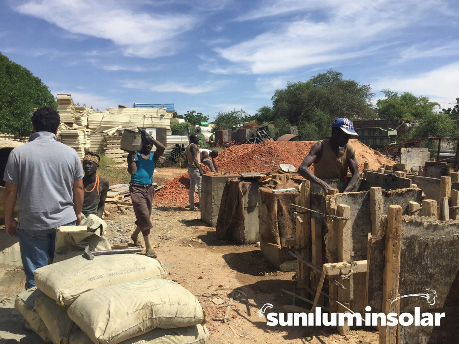 solar street lights in South Sudan