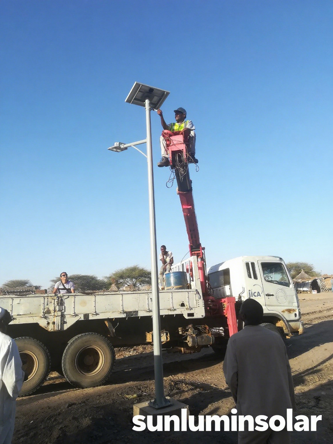 Solar light manufacturing quality control