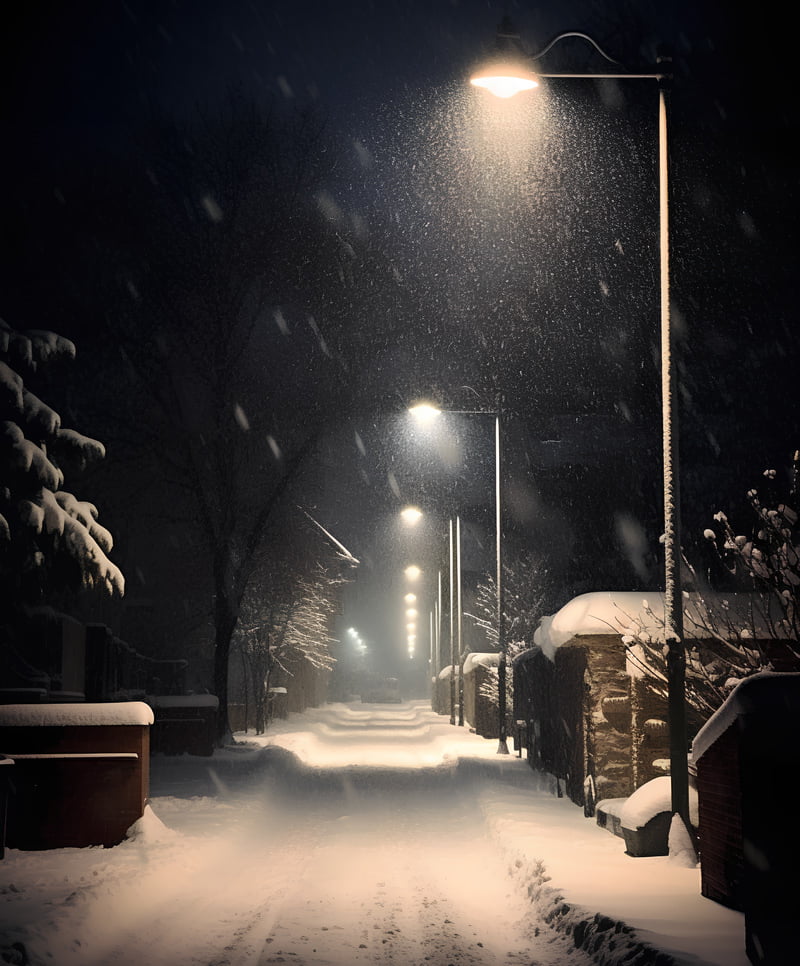 A tiny AA battery next to a large, professional solar street light battery pack