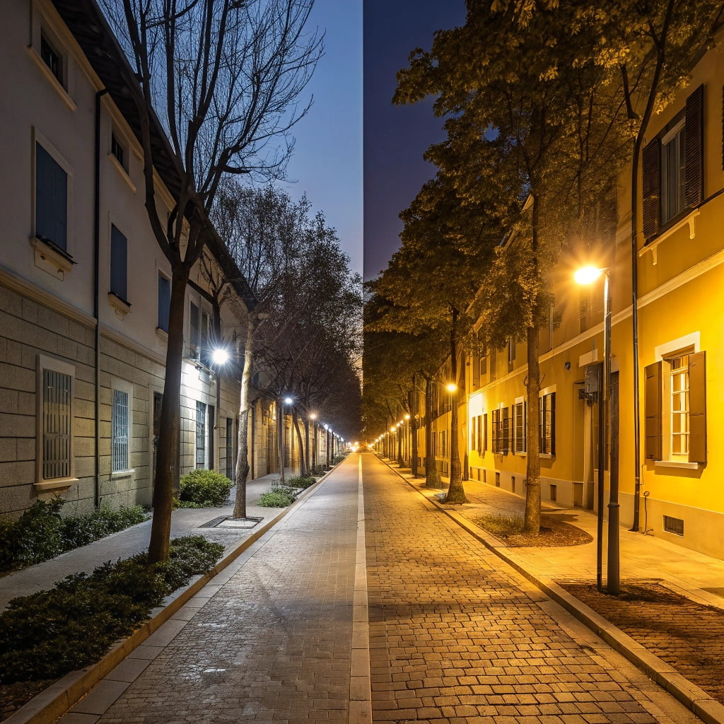 A sealed, waterproof battery enclosure for a modern solar light