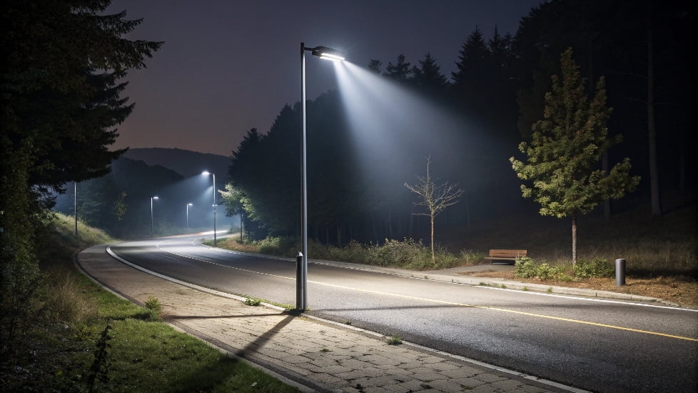 A close-up of a squeegee cleaning a dirty solar panel